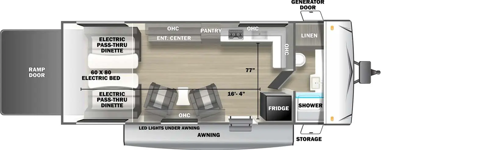 2450RLX Floorplan Image